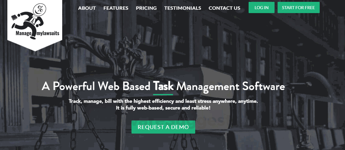 Manage My Lawsuits Screenshot1